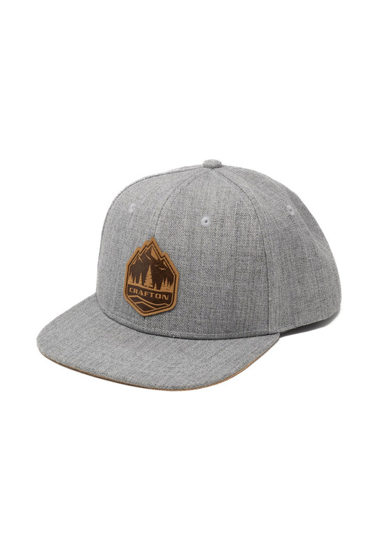 CRBIG MOUNTAIN Snapback Cap lt.ht grey