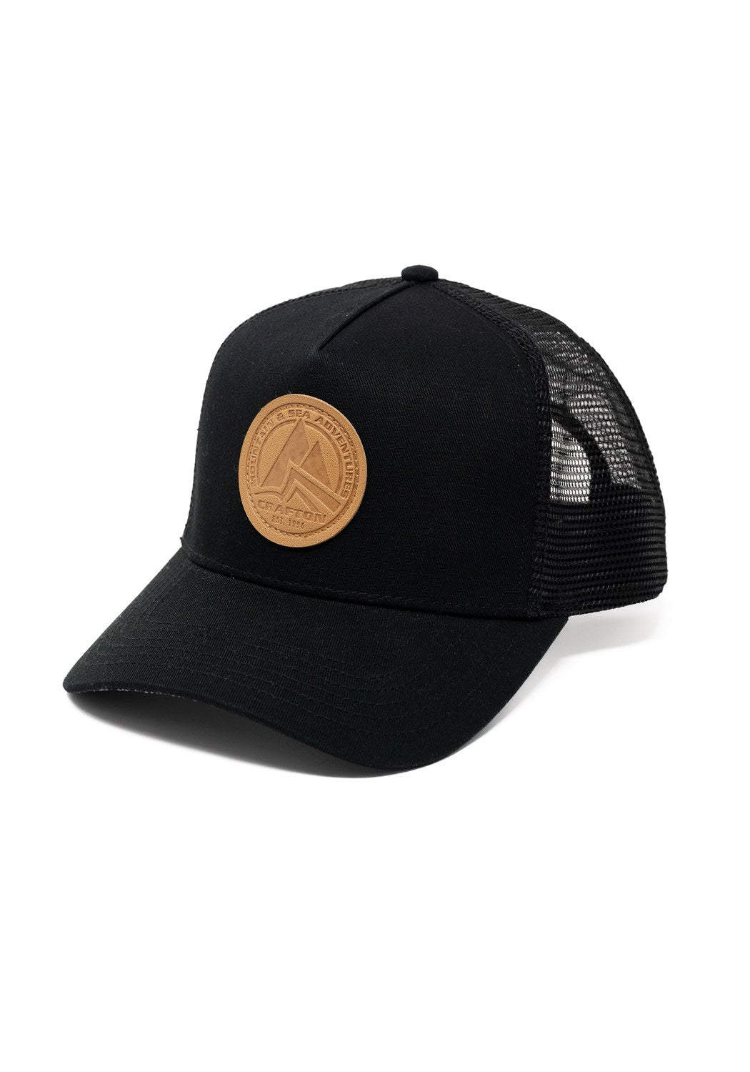 Crafton CLASSIC LOGO Trucker Cap schwarz