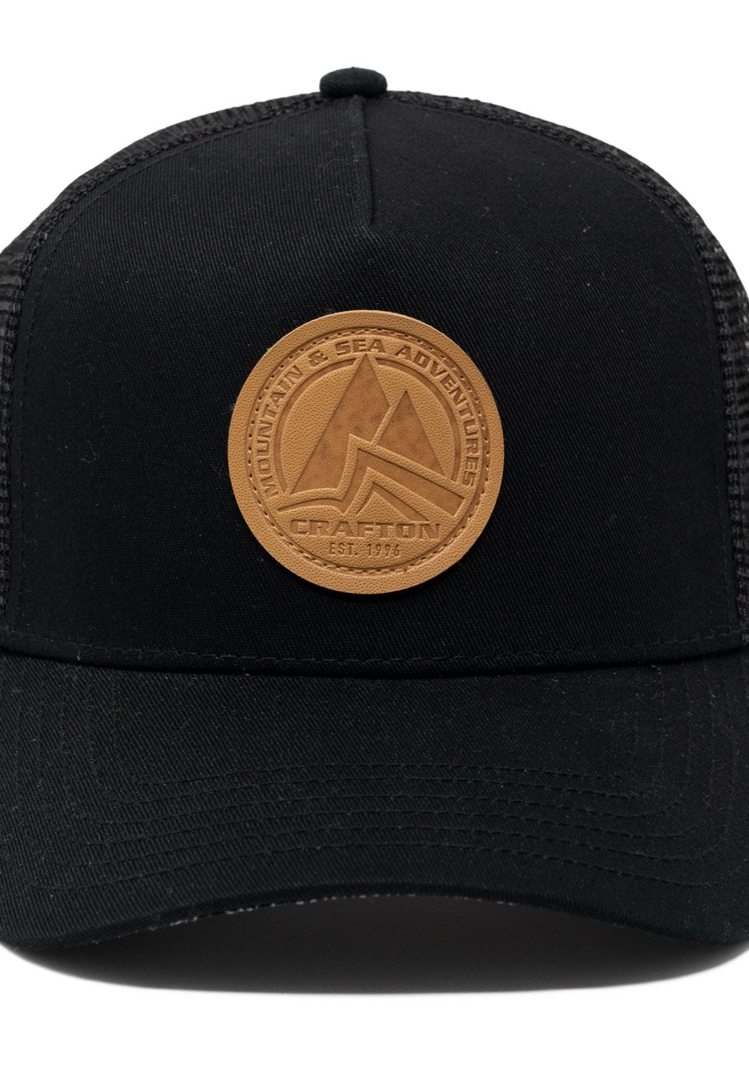 Crafton CLASSIC LOGO Trucker Cap schwarz