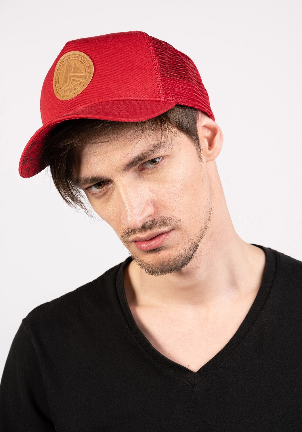 CRCLASSIC LOGO Trucker Cap burgundy