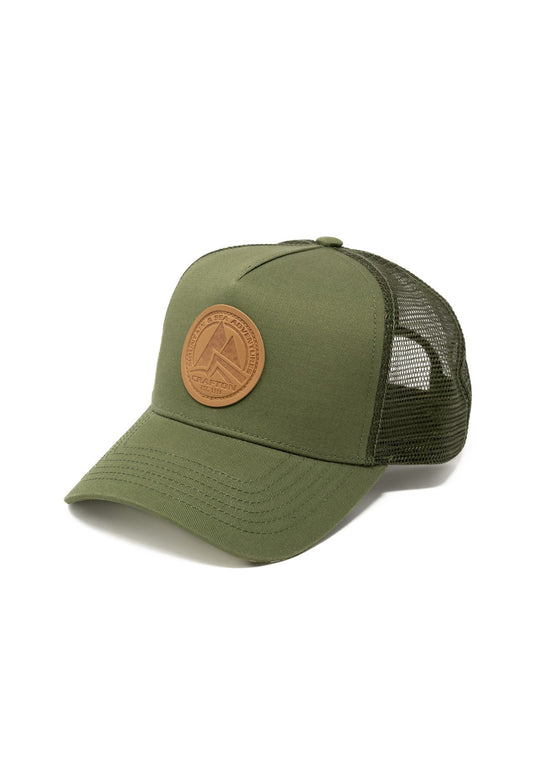 CRCLASSIC LOGO Trucker Cap olive