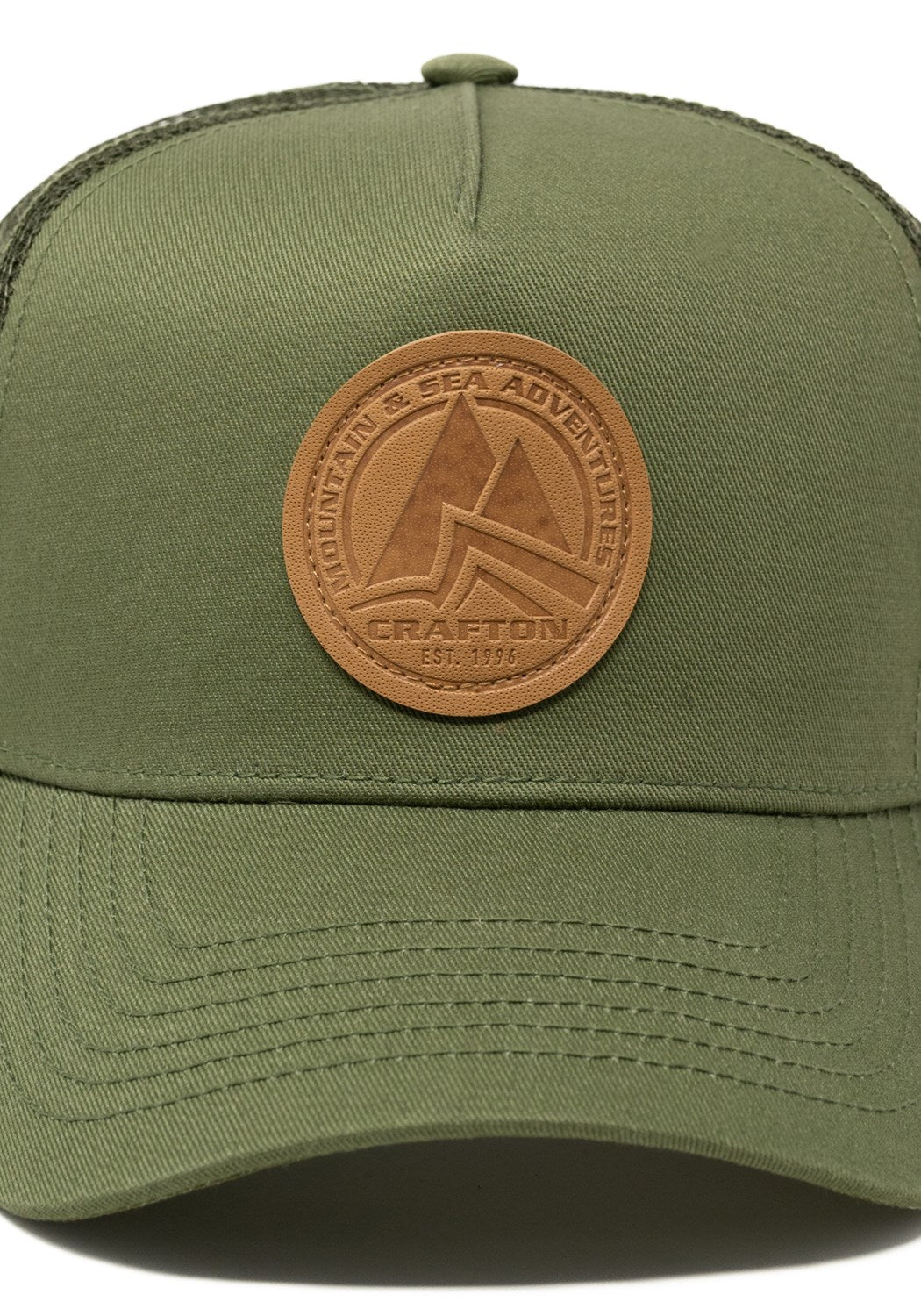 Crafton CLASSIC LOGO Trucker Cap olive