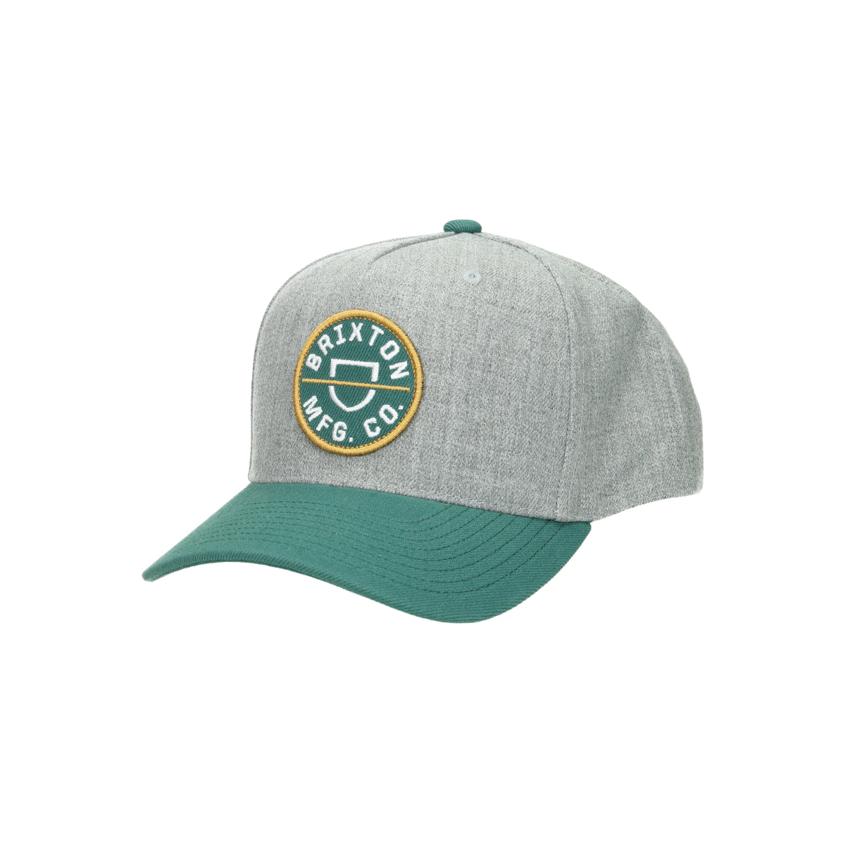 Crest C MP Snapback dk.ht grey/dk.green