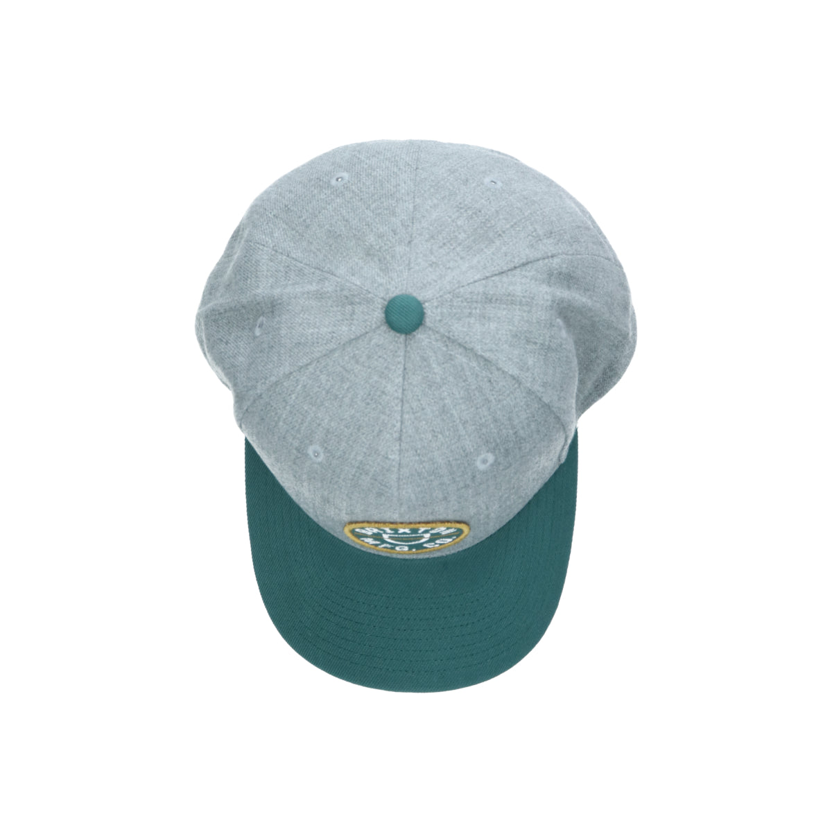 Crest C MP Snapback dk.ht grey/dk.green