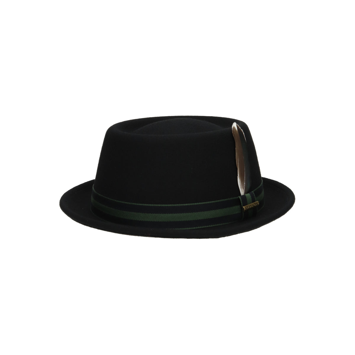 Pork Pie Woolfelt schwarz dunkel