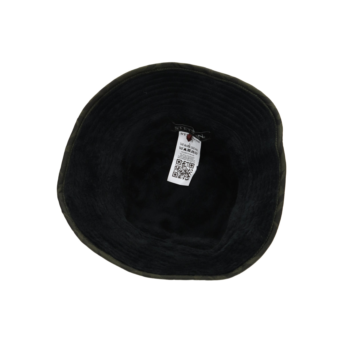 Bucket Double Sided print khaki grün