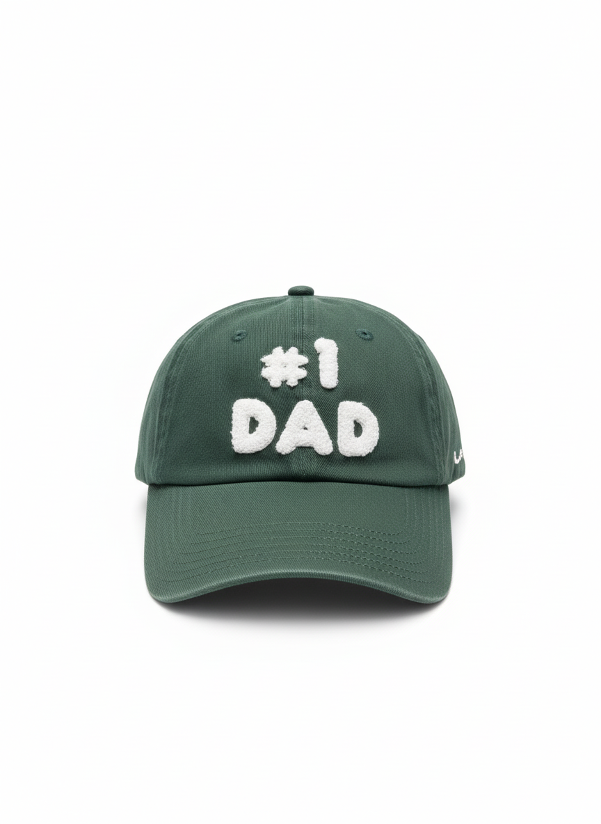 #1 - DAD CAP green