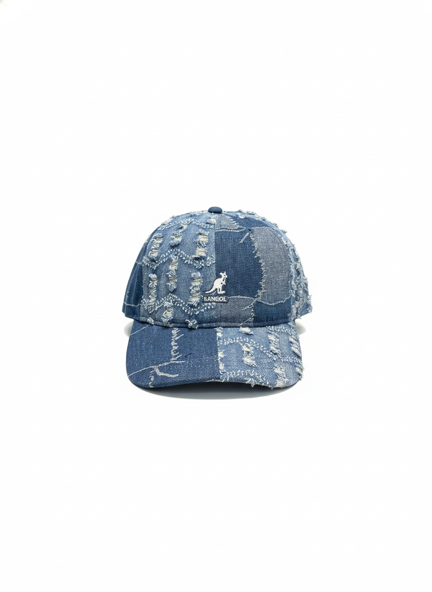DENIM MASHUP BASEBALL medium blue