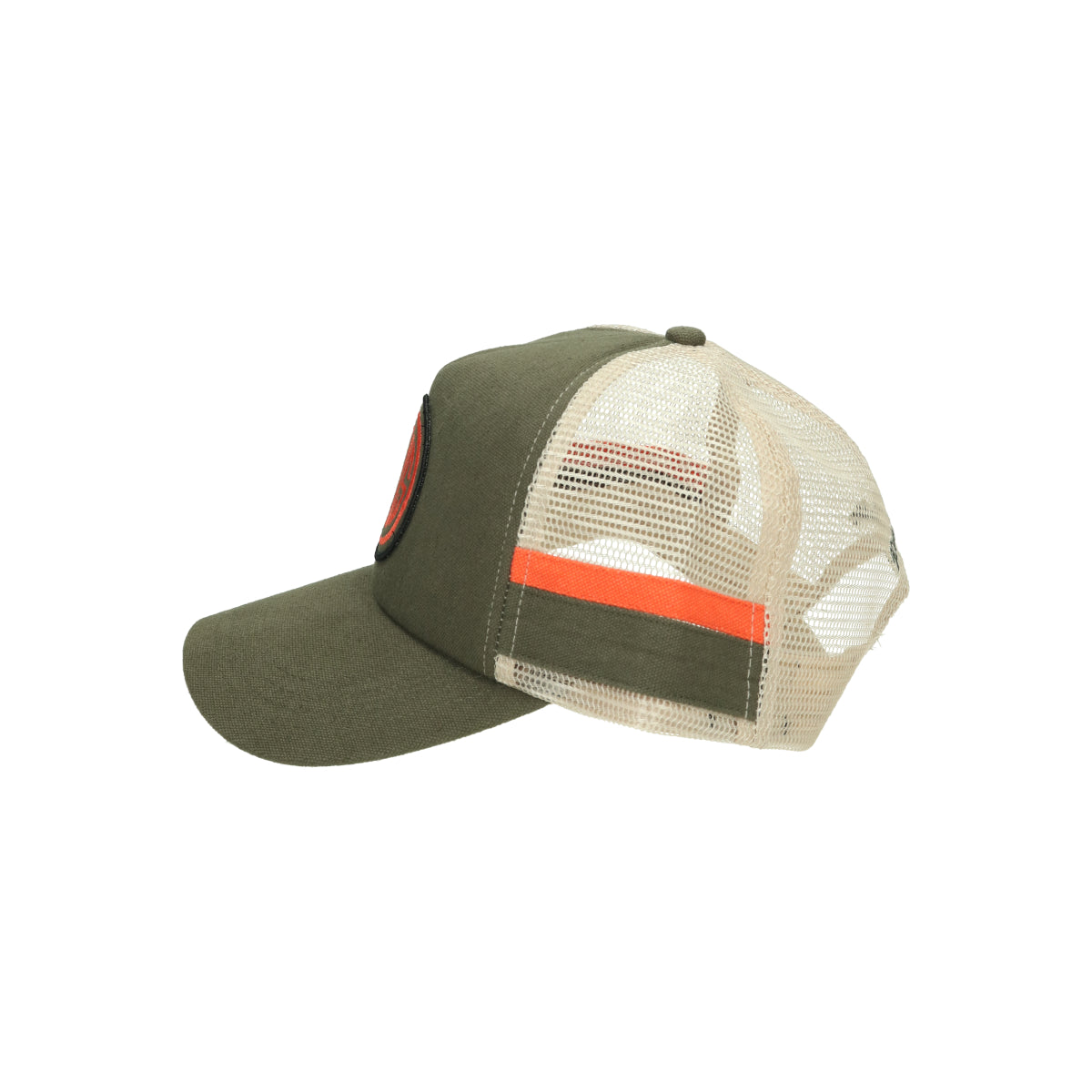 Woven Pill Trucker DMF237013 olive