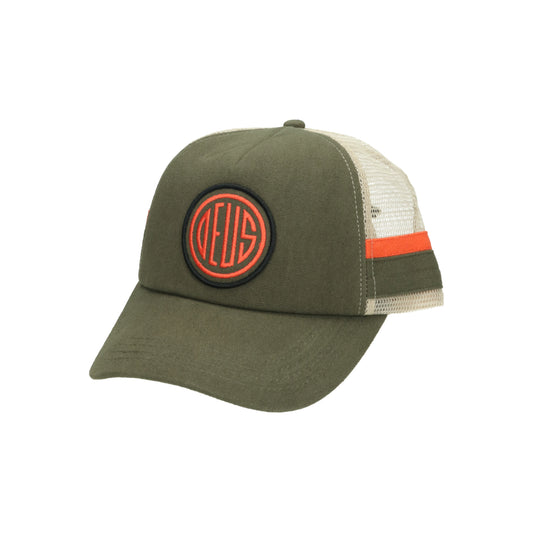 Woven Pill Trucker DMF237013 olive