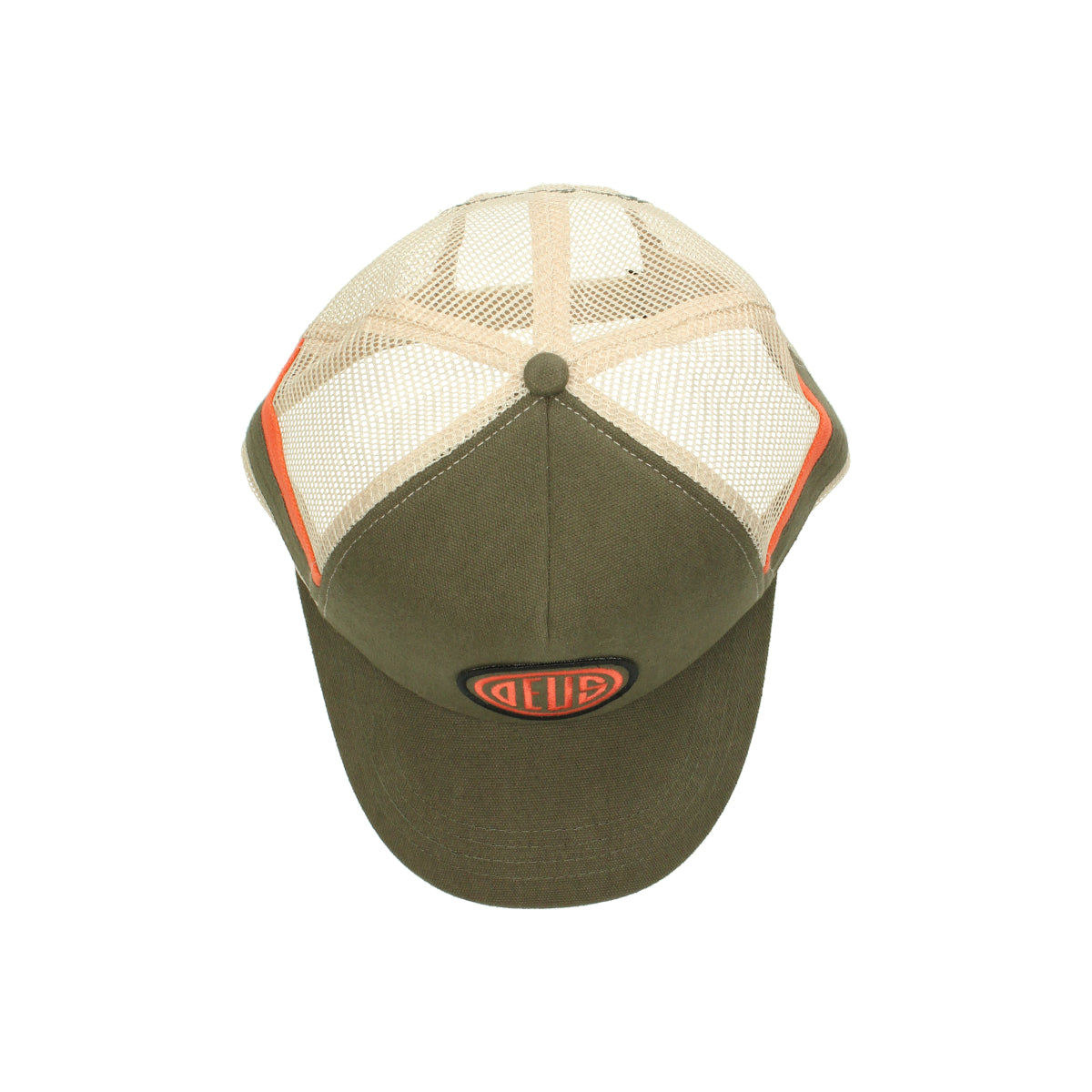Woven Pill Trucker DMF237013 olive