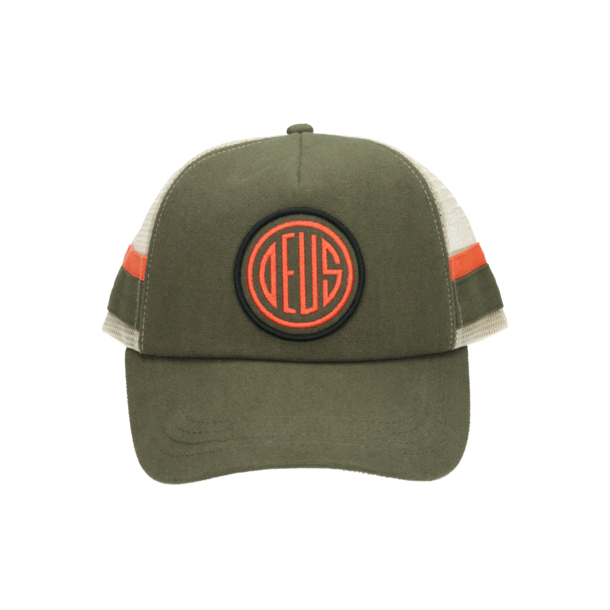 Woven Pill Trucker DMF237013 olive