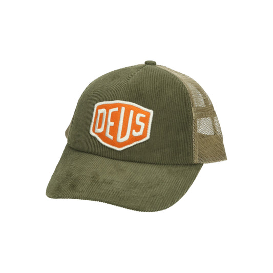Shield Cord Trucker DMF237016 olive dunkel
