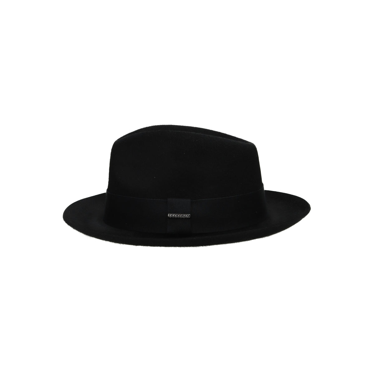 Fedora Woolfelt Suede schwarz