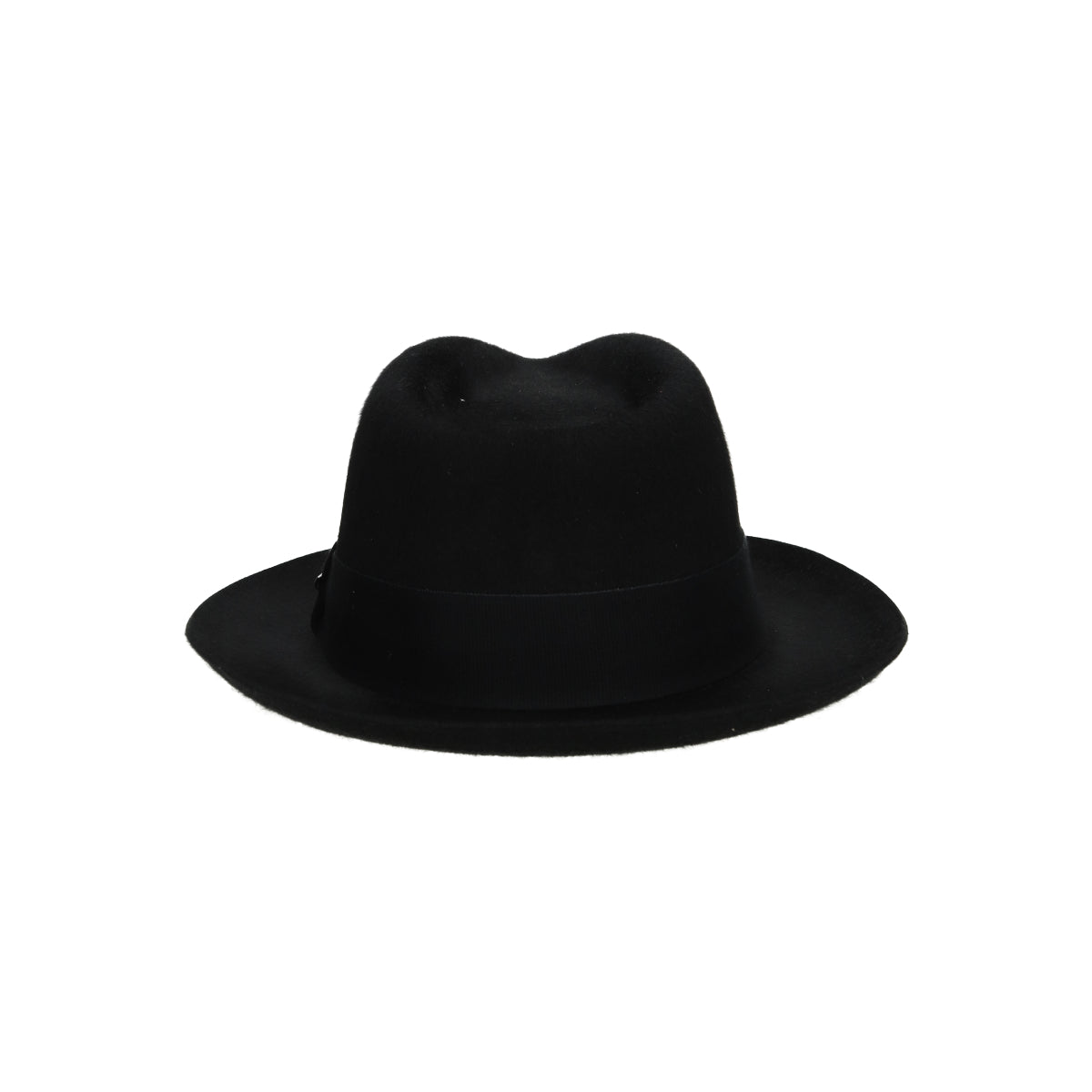 Fedora Woolfelt Suede schwarz