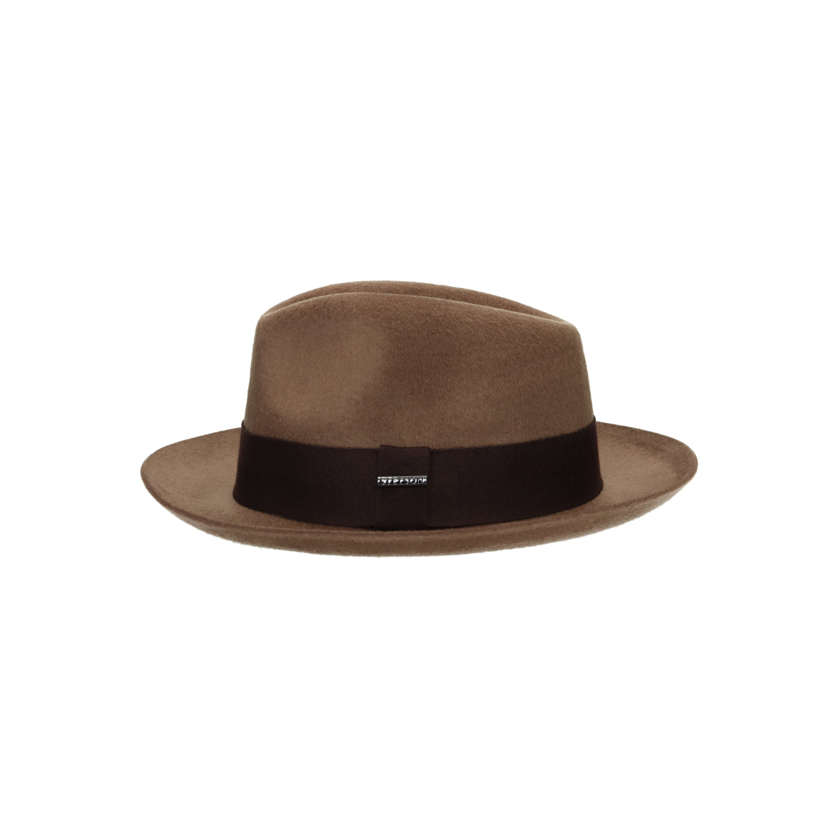 Fedora Woolfelt Suede hellbraun