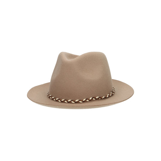 Fedora Woolfelt beige