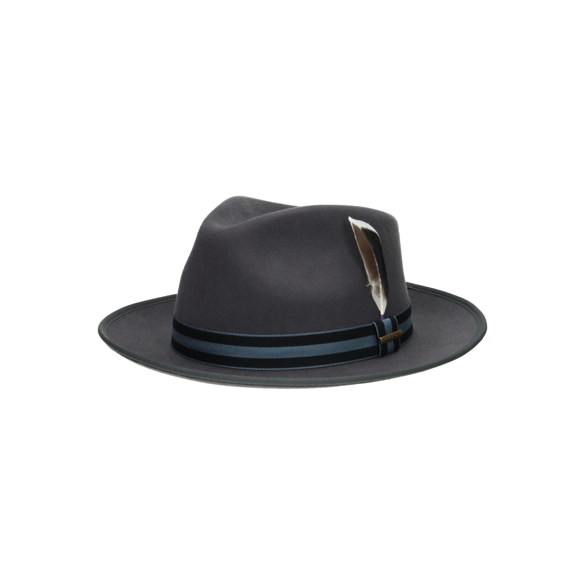 Fedora Woolfelt hellgrau