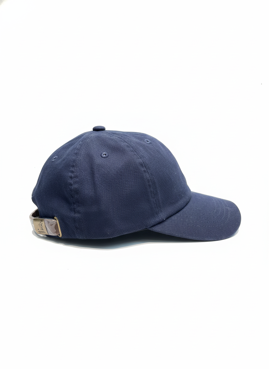 WASHED BASEBALL navy