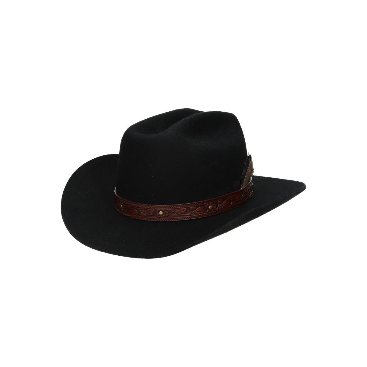 Western Woolfelt schwarz