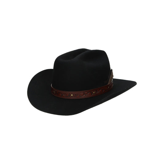 Western Woolfelt schwarz