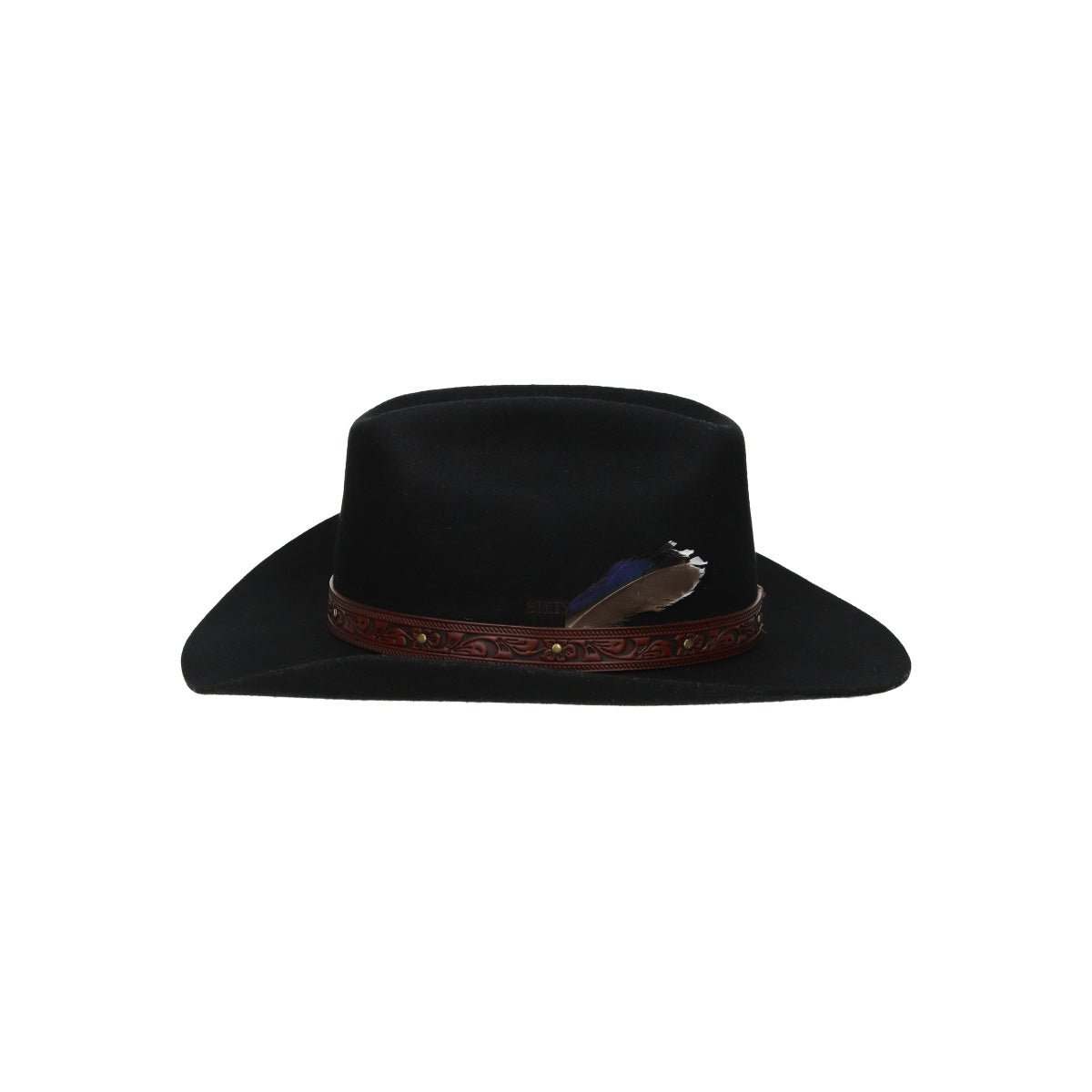 Western Woolfelt schwarz