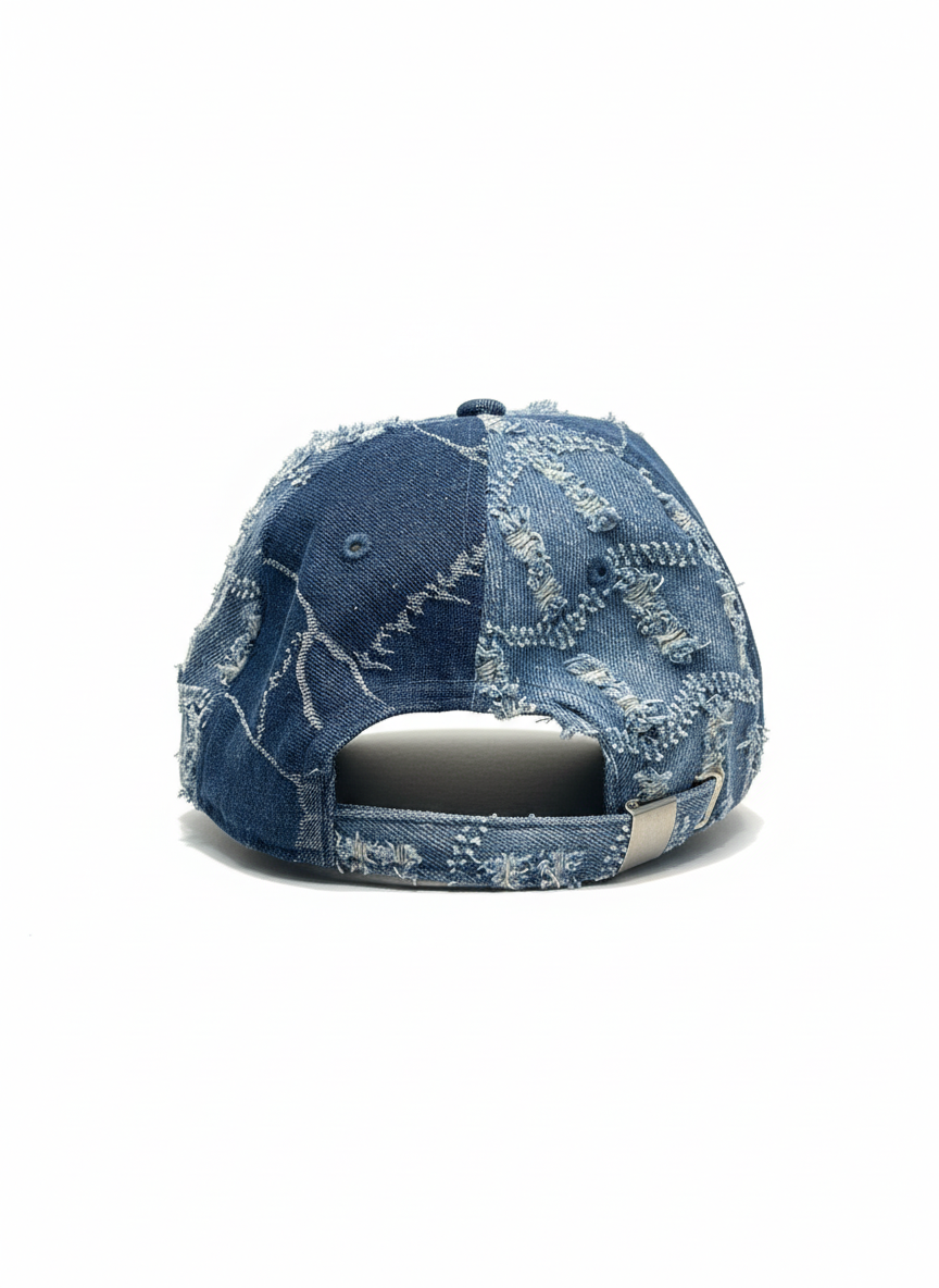DENIM MASHUP BASEBALL medium blue