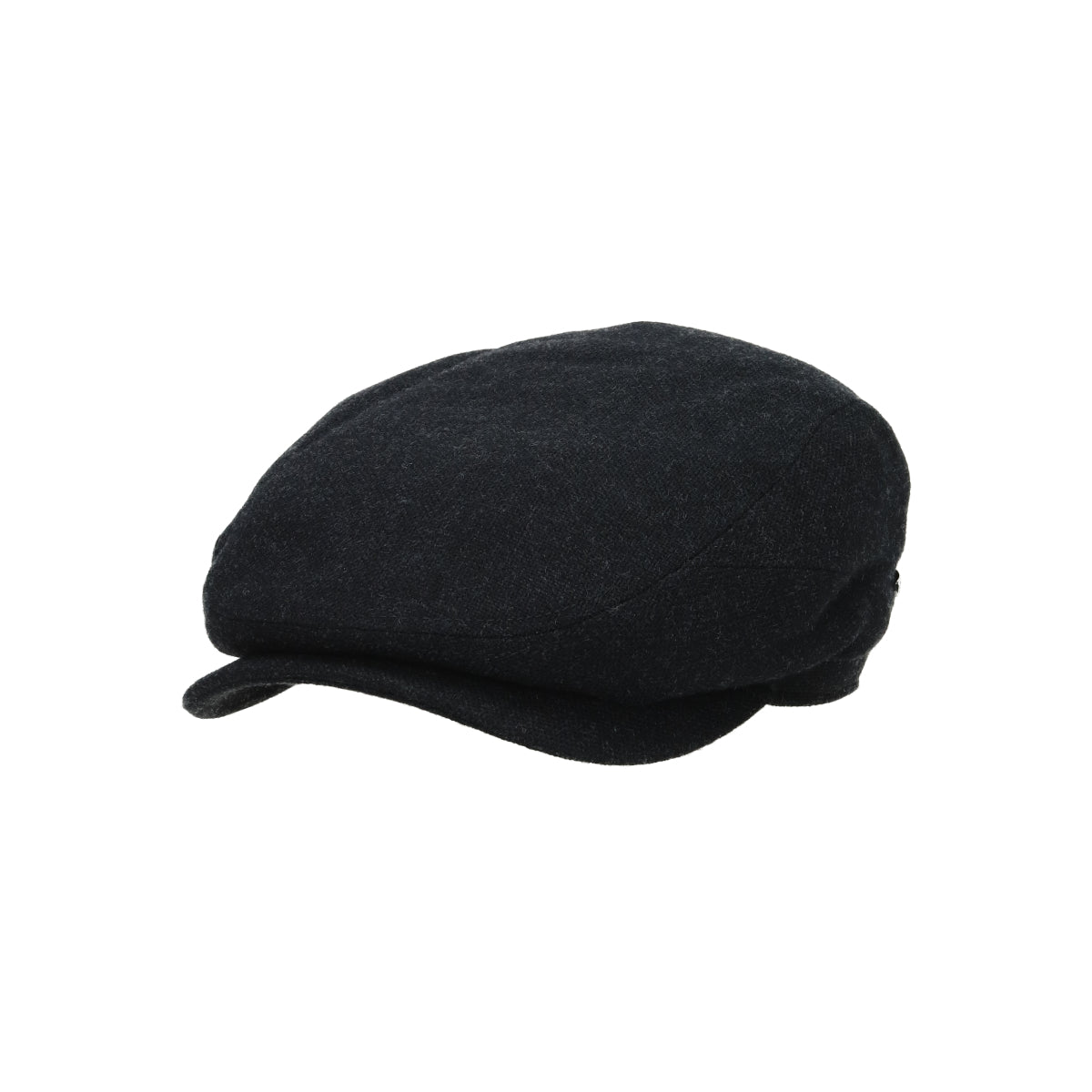 Driver Cap Virgin Wool/Cashmere dunkelgrau