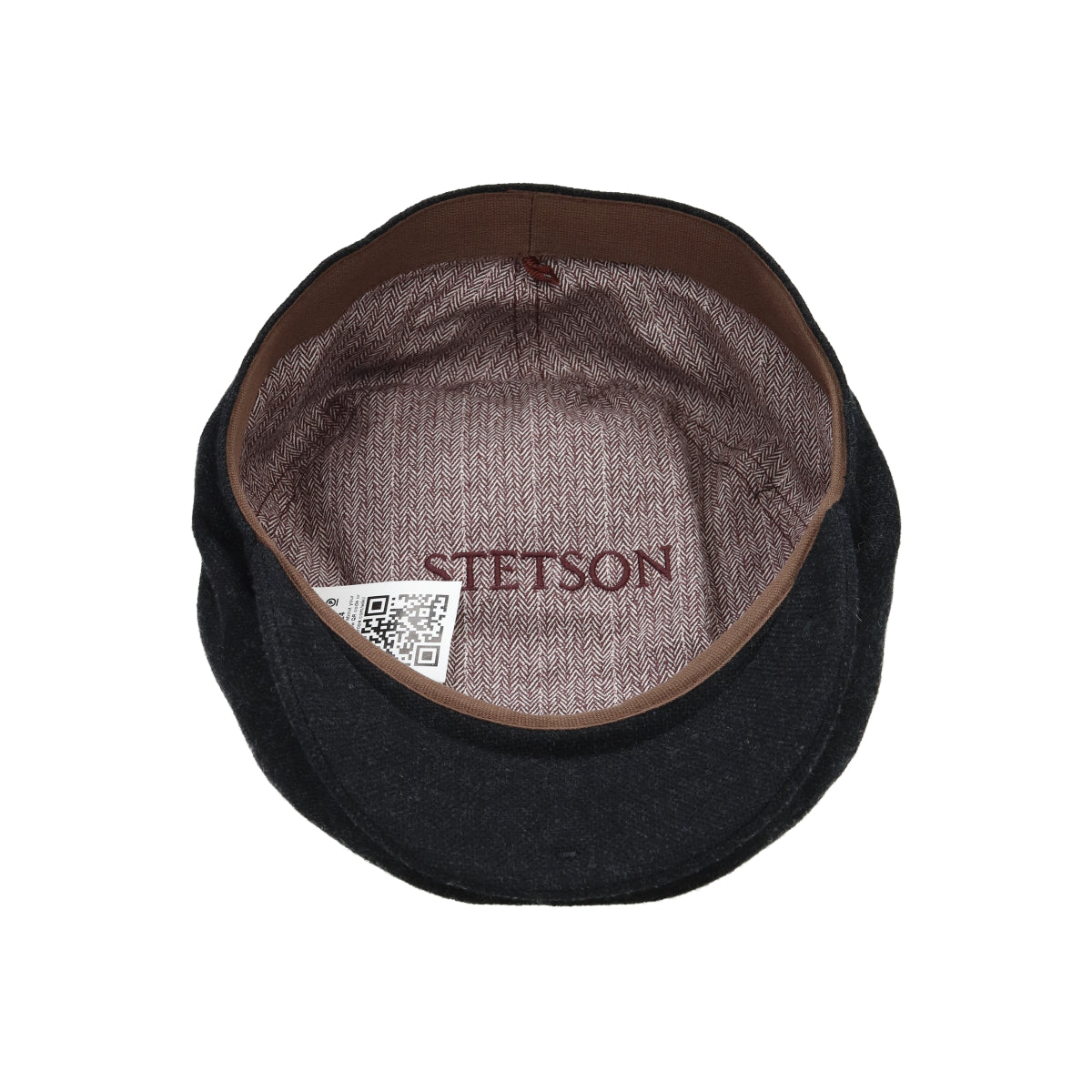 Driver Cap Virgin Wool/Cashmere dunkelgrau