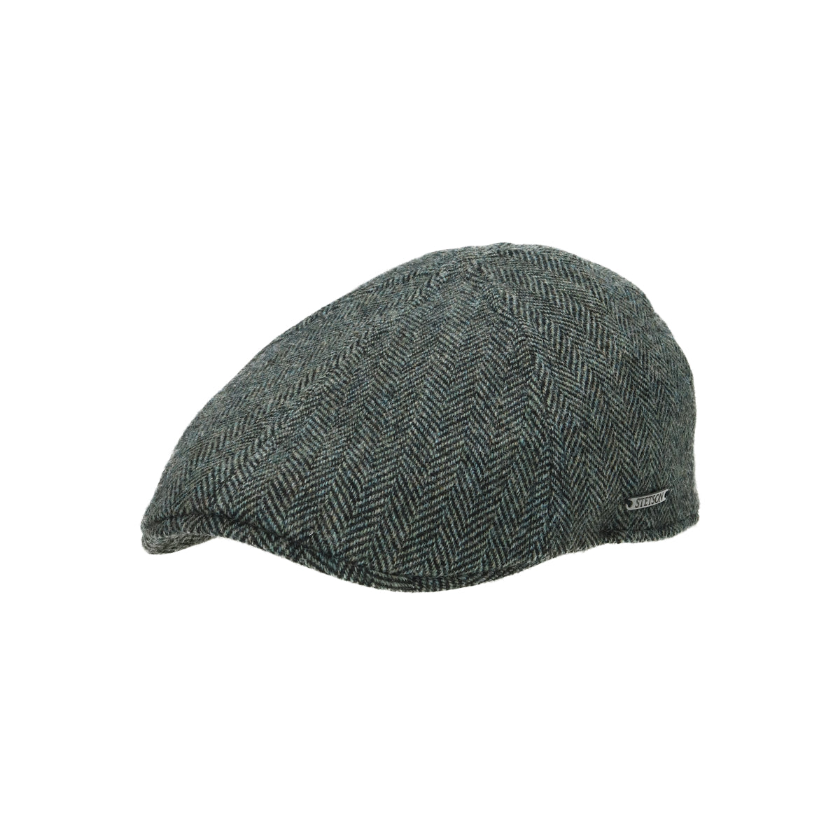 Texas Wool Herringbone moss green
