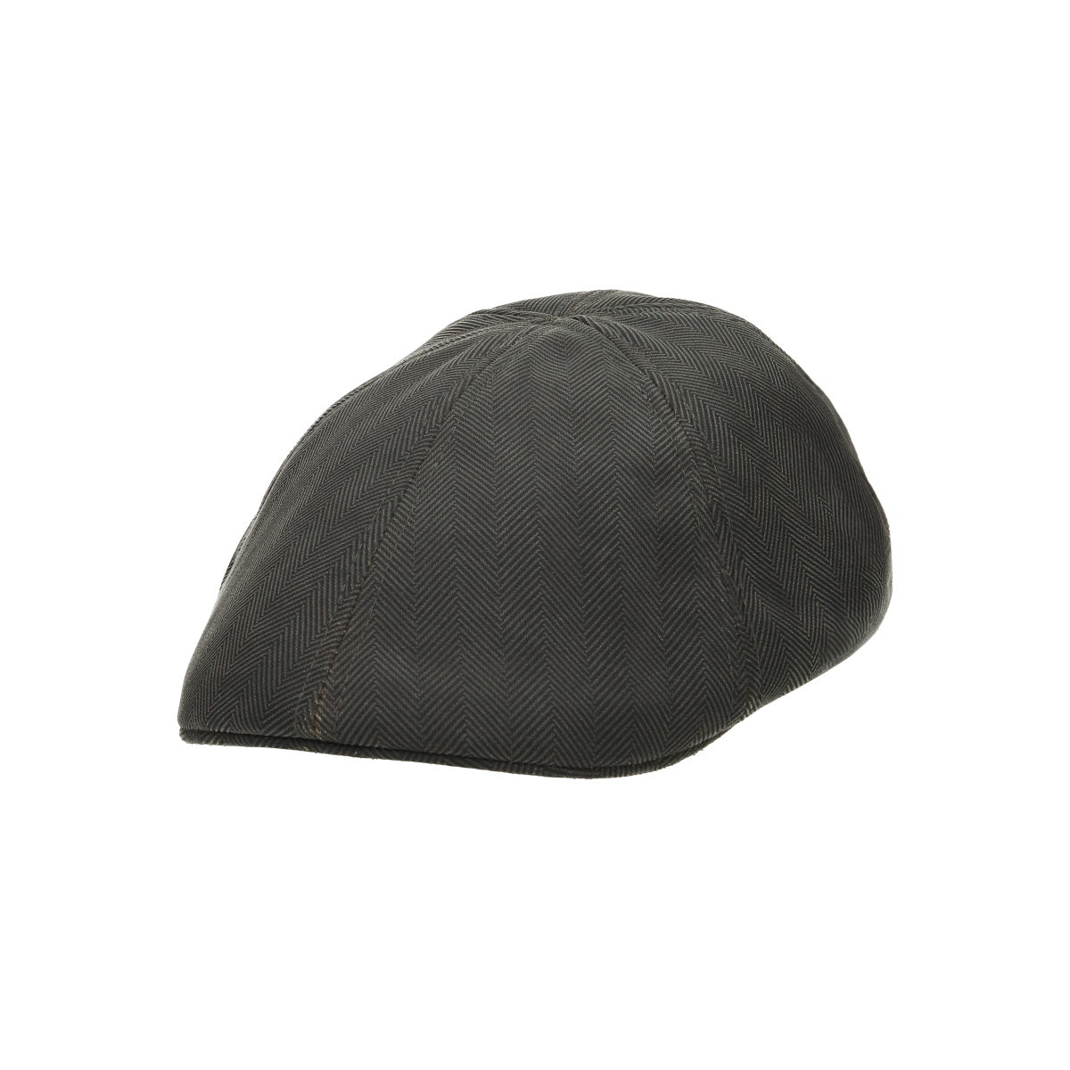 Duck Cap Herringbone fischgrat grün schwarz