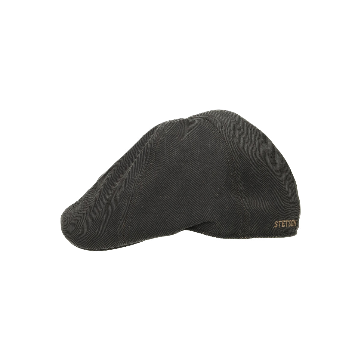 Duck Cap Herringbone fischgrat grün schwarz