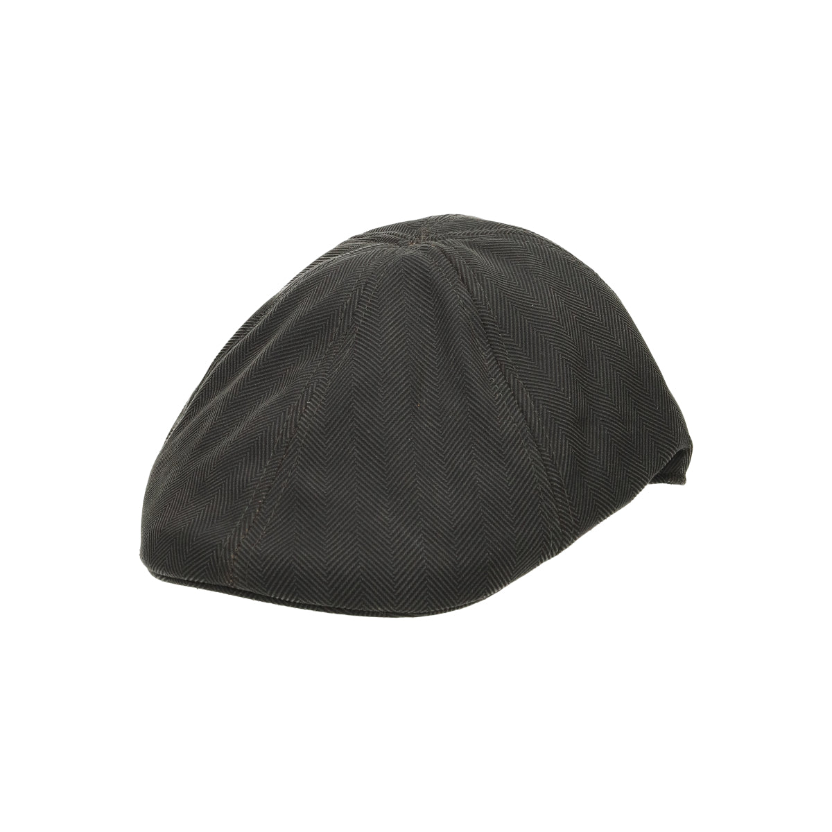 Duck Cap Herringbone fischgrat grün schwarz