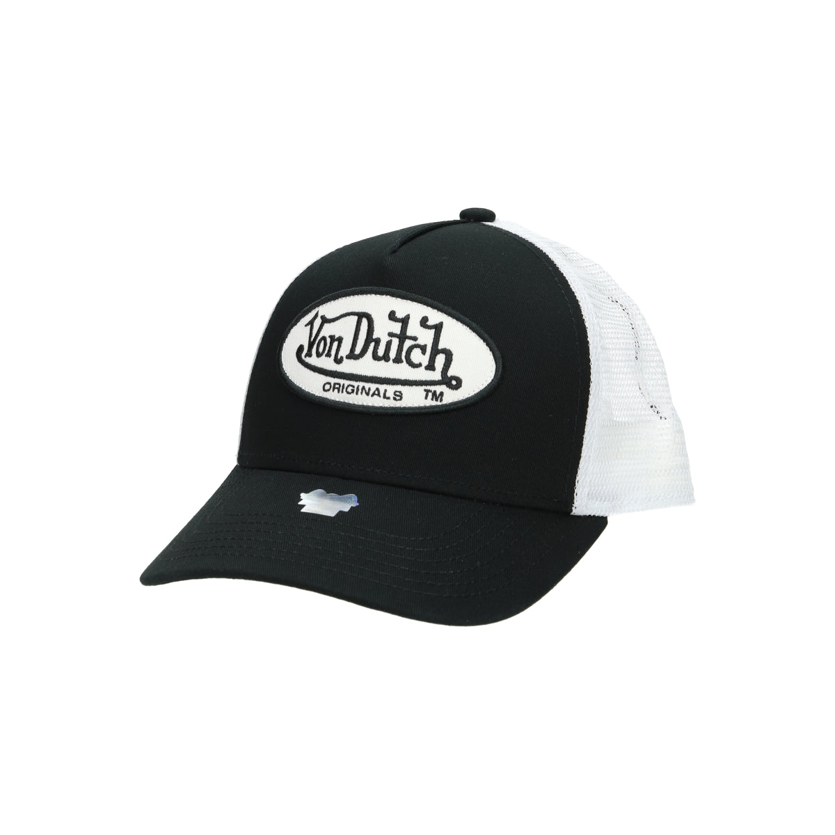 Trucker Boston Cap Cotton black/white