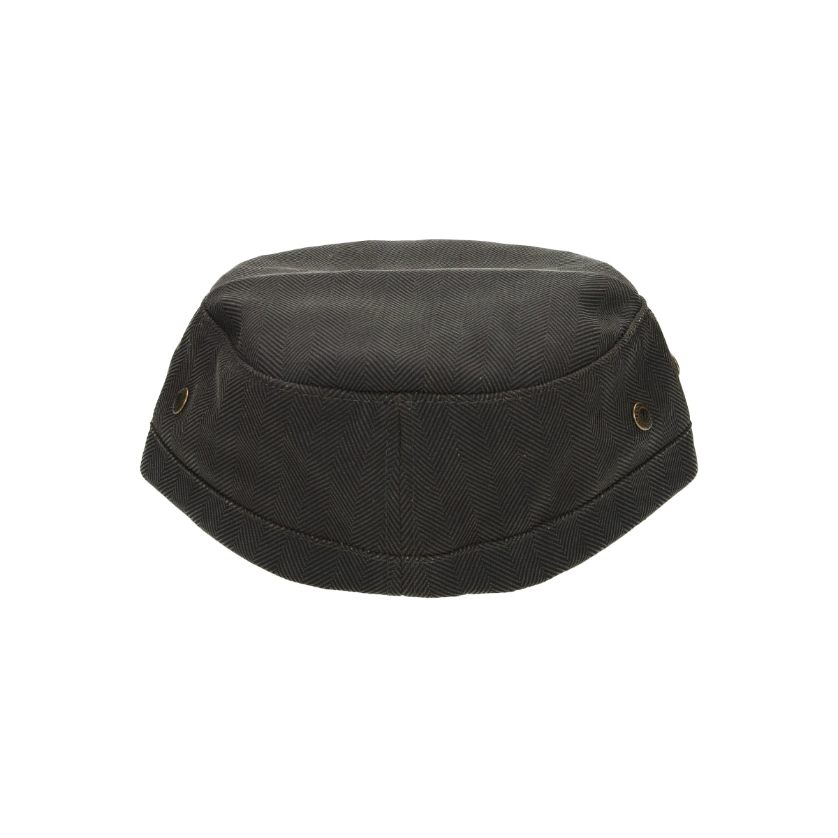 Army Cap Herringbone fischgrat grün schwarz