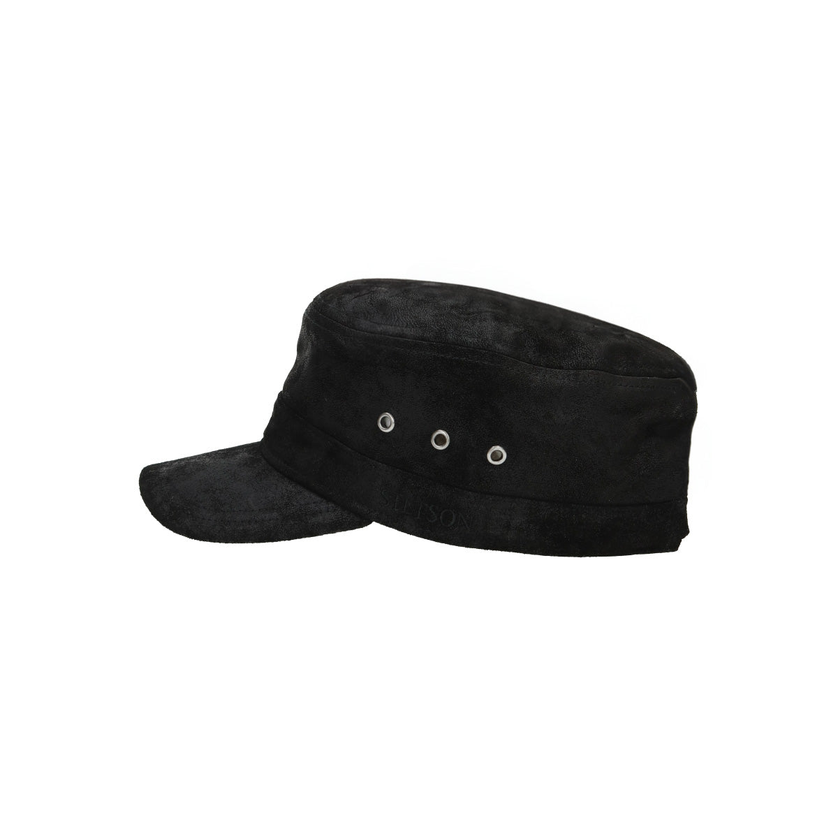 Army Cap Pigskin schwarz