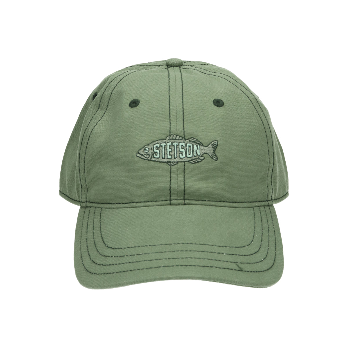 Baseball Cap Fishing oliv