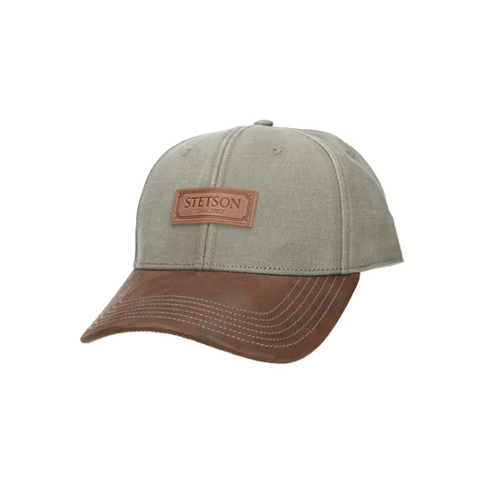 Baseball Cap Cotton Vintage olive gray