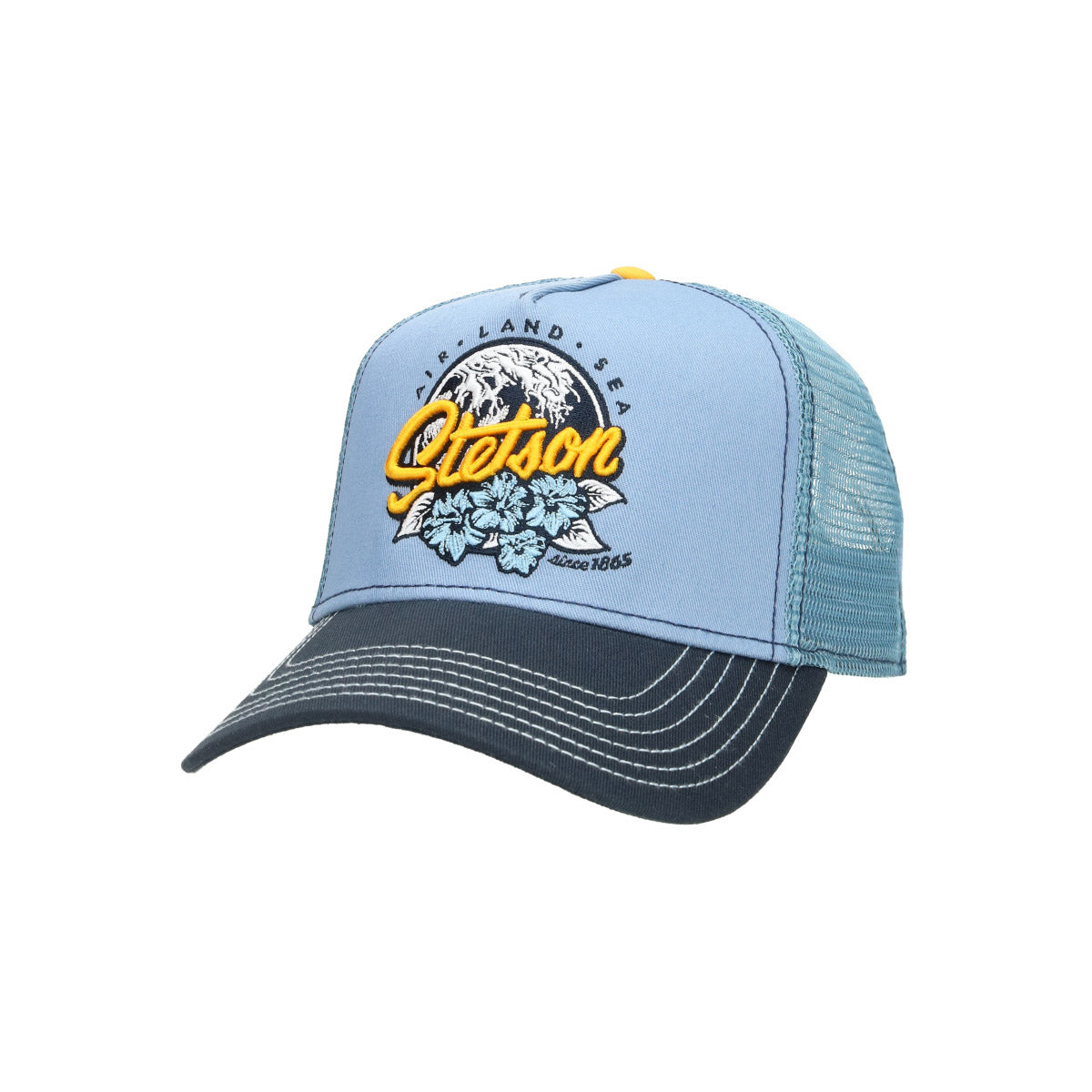 Trucker Cap Air Land Sea blau