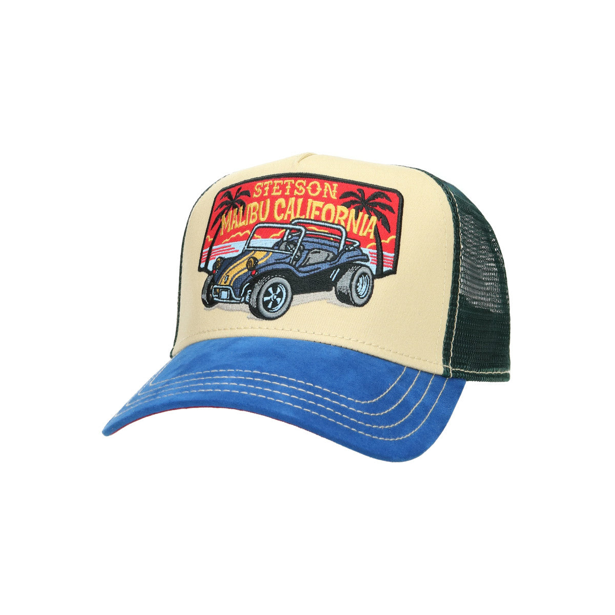 Trucker Cap Malibu blau beige