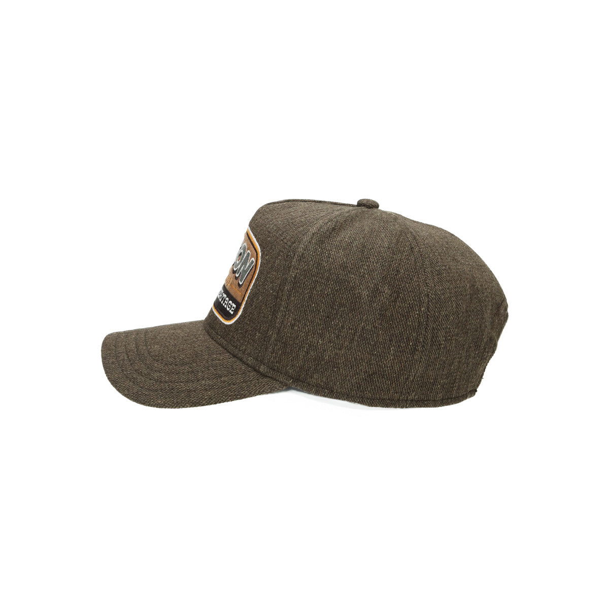 Trucker Cap Wool/Linen braun