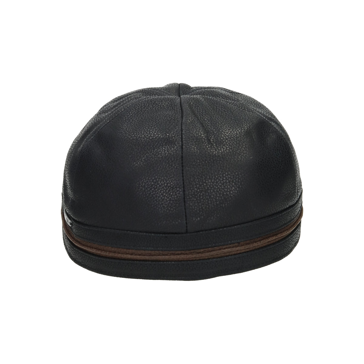 Baseball Cap Cowhide EF dunkelbraun/ schwarz