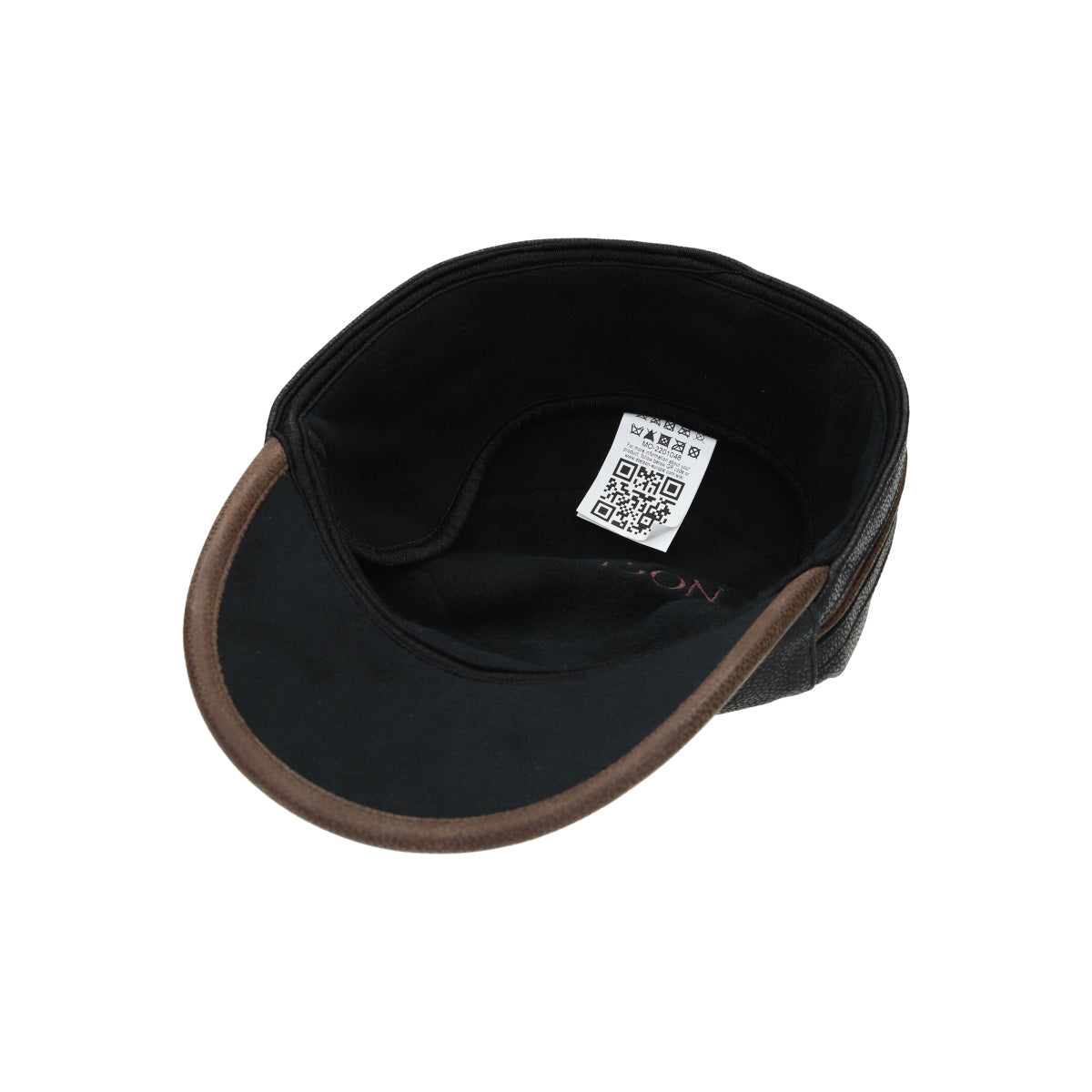 Baseball Cap Cowhide EF dunkelbraun/ schwarz