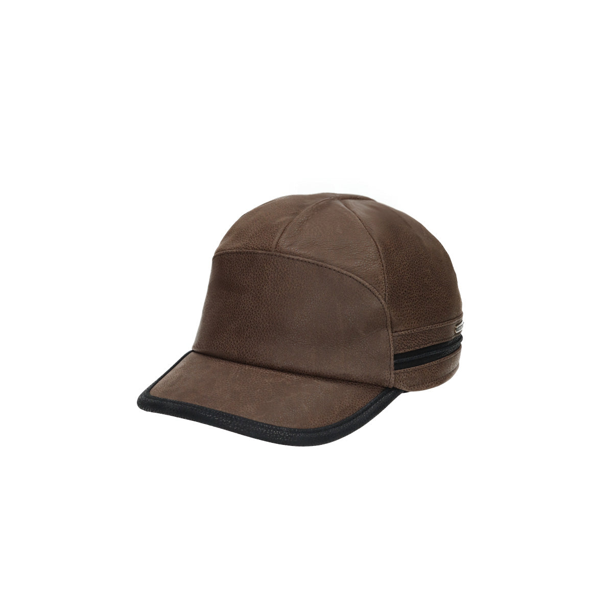Baseball Cap Cowhide EF braun