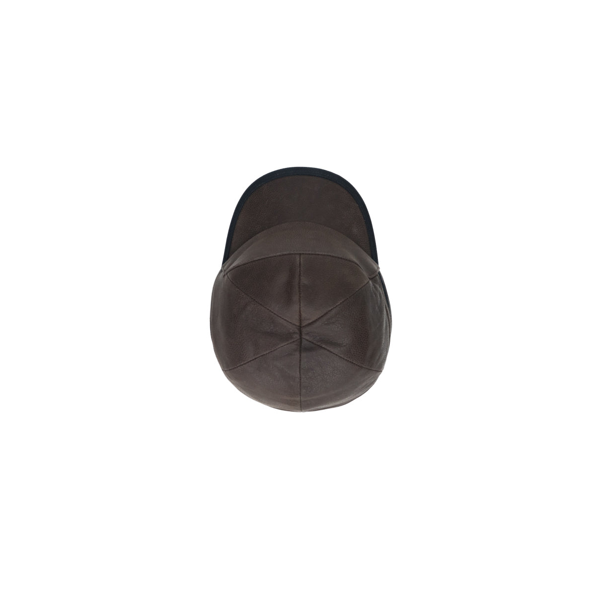 Baseball Cap Cowhide EF braun