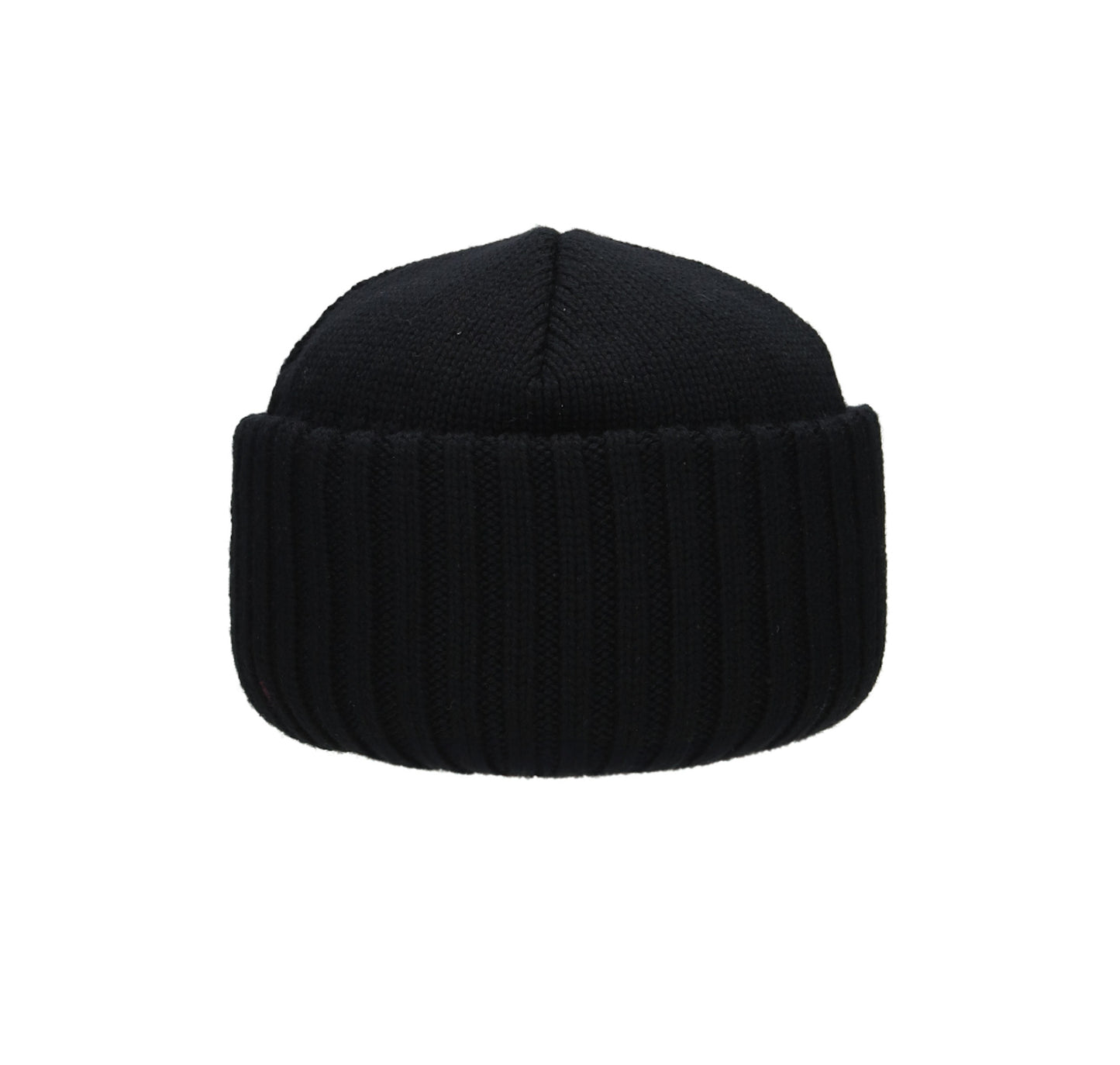 Beanie Merino Wool schwarz anthracit dunkel