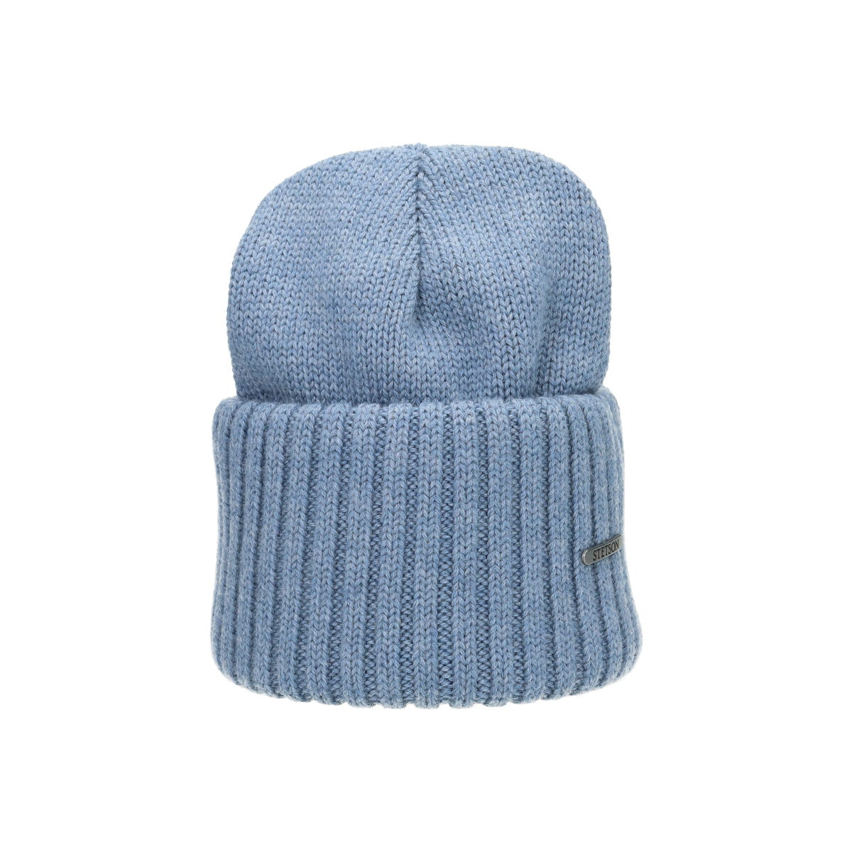 Beanie Merino eisblau