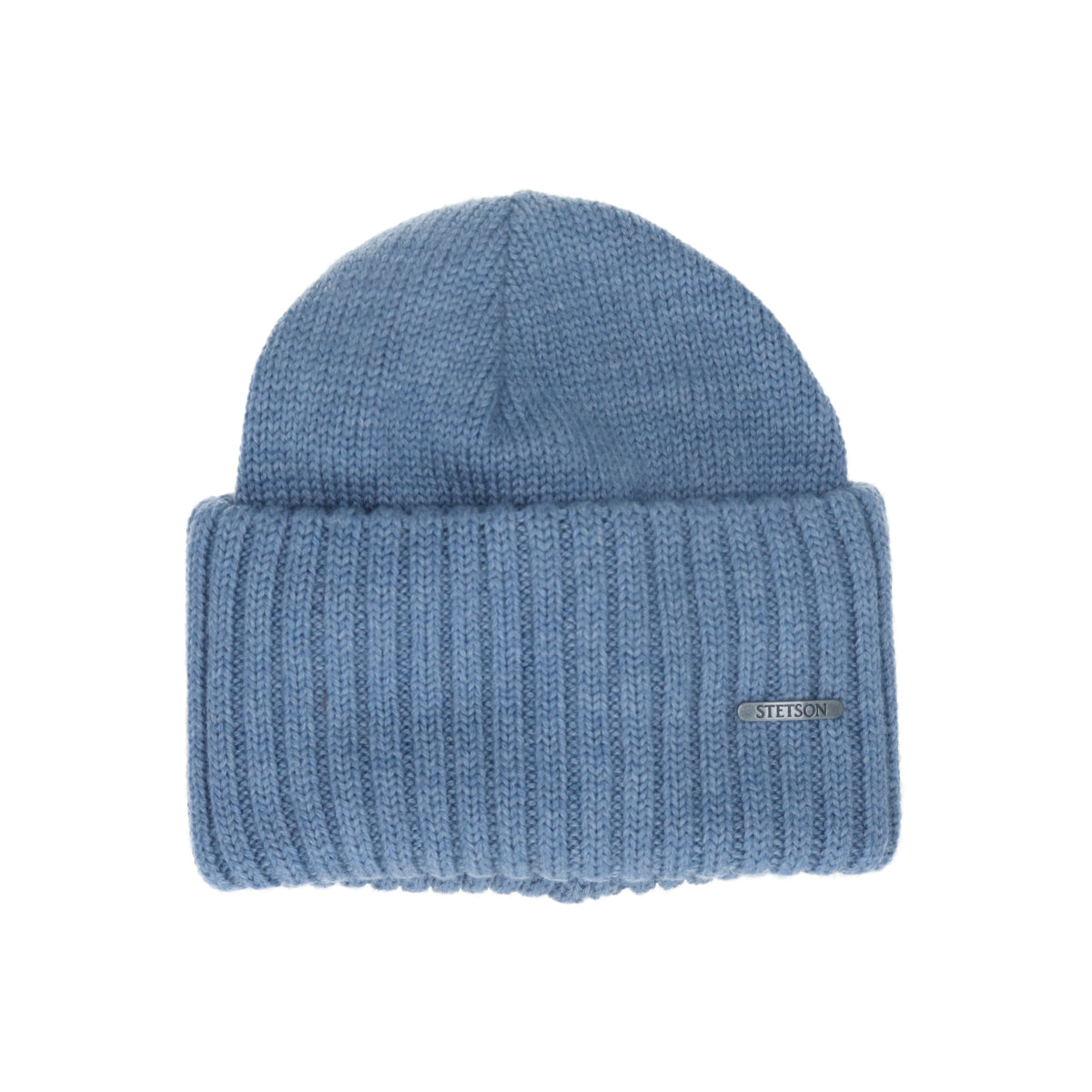 Beanie Merino eisblau