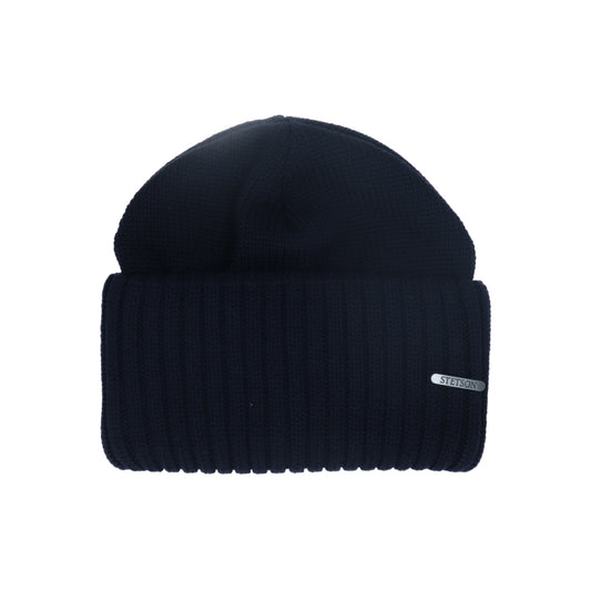 Beanie Merino Wool dunkelblau