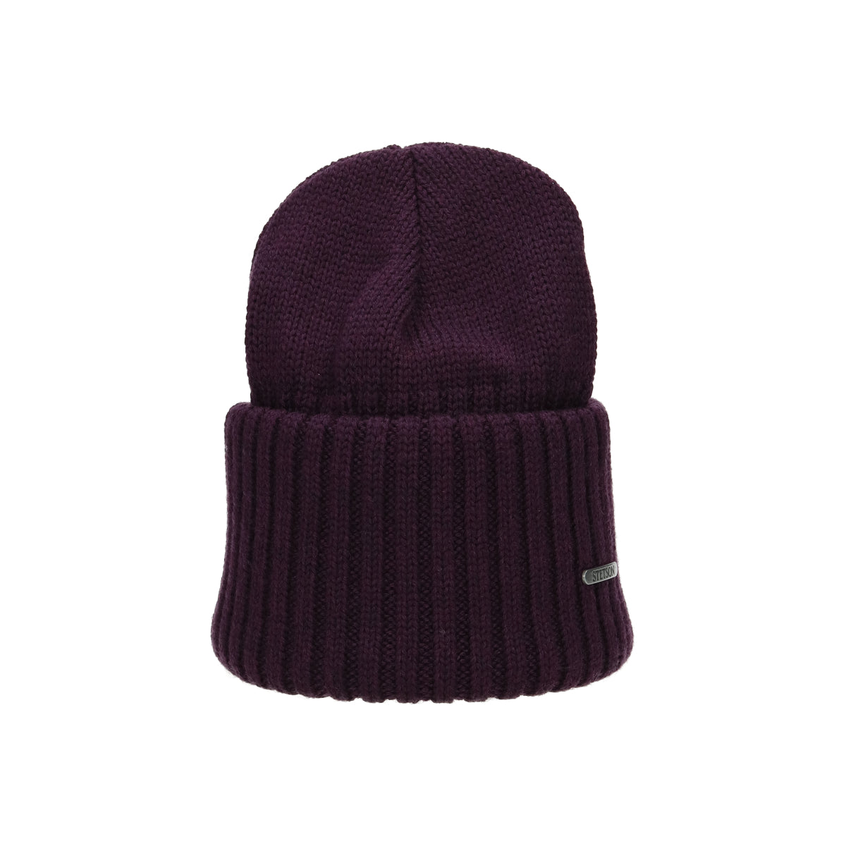 Beanie Merino violett